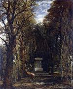 欧洲12-19世纪油画四_CONSTABLE, John - Cenotaph to the Memory of Sir Joshua Reynolds